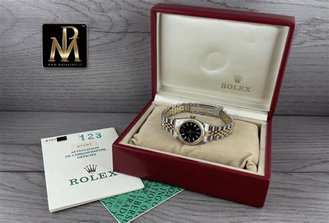 scatola seriale f rolex